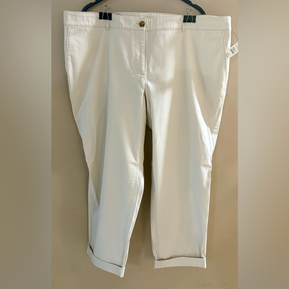 Talbots Size 18 WP ‘The Weekend’ Chinos, NWT